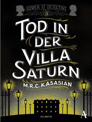 cover image of Tod in der Villa Saturn